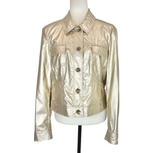 Airfield metallic gold ranka jacket